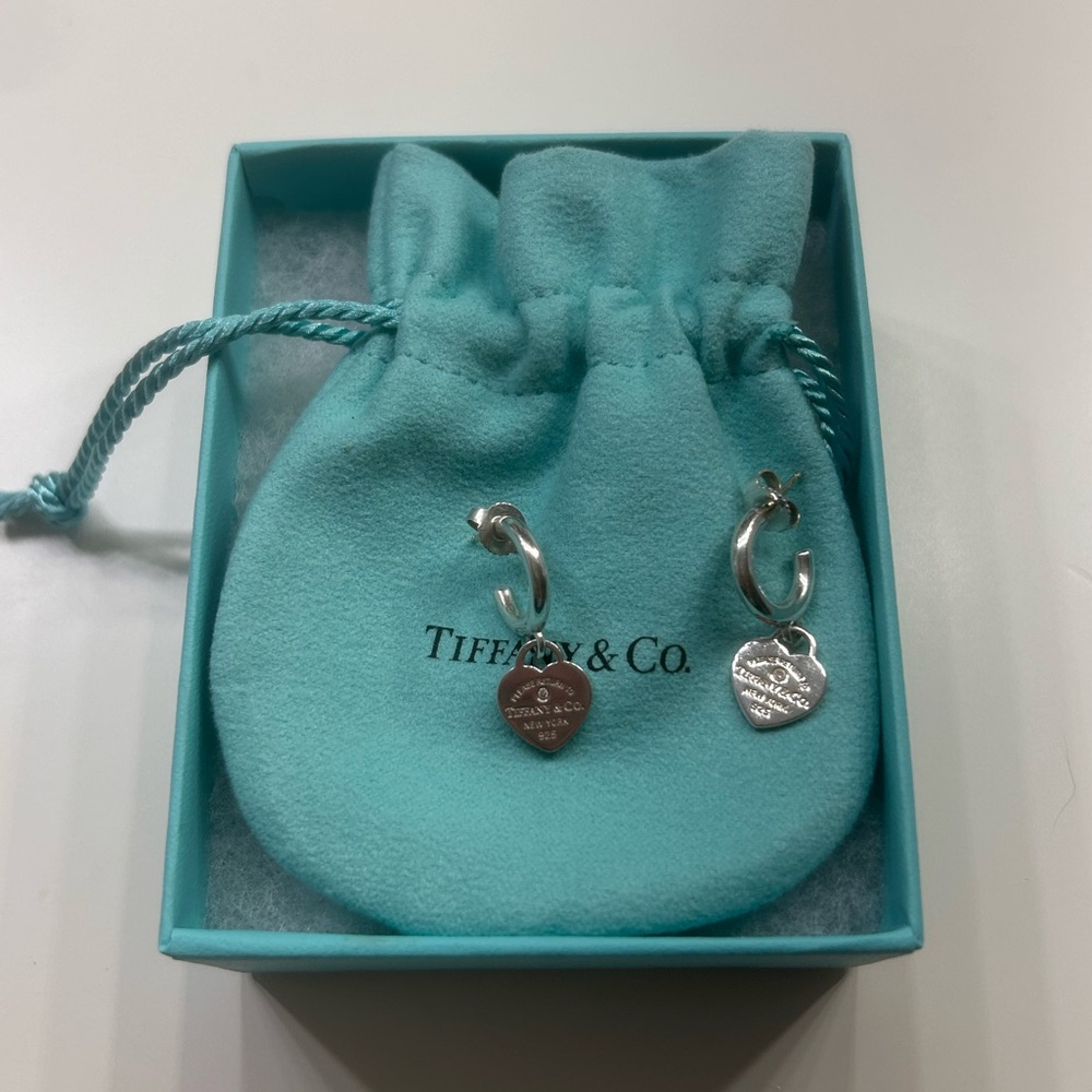 Tiffany & Co Heart Cuff Earrings